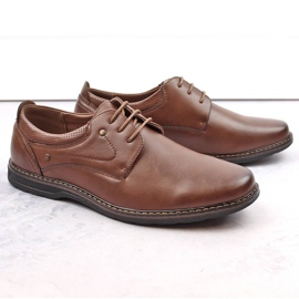 News Scarpe da uomo eleganti marroni Unisoft Collezione Uomo 4092 marrone 1