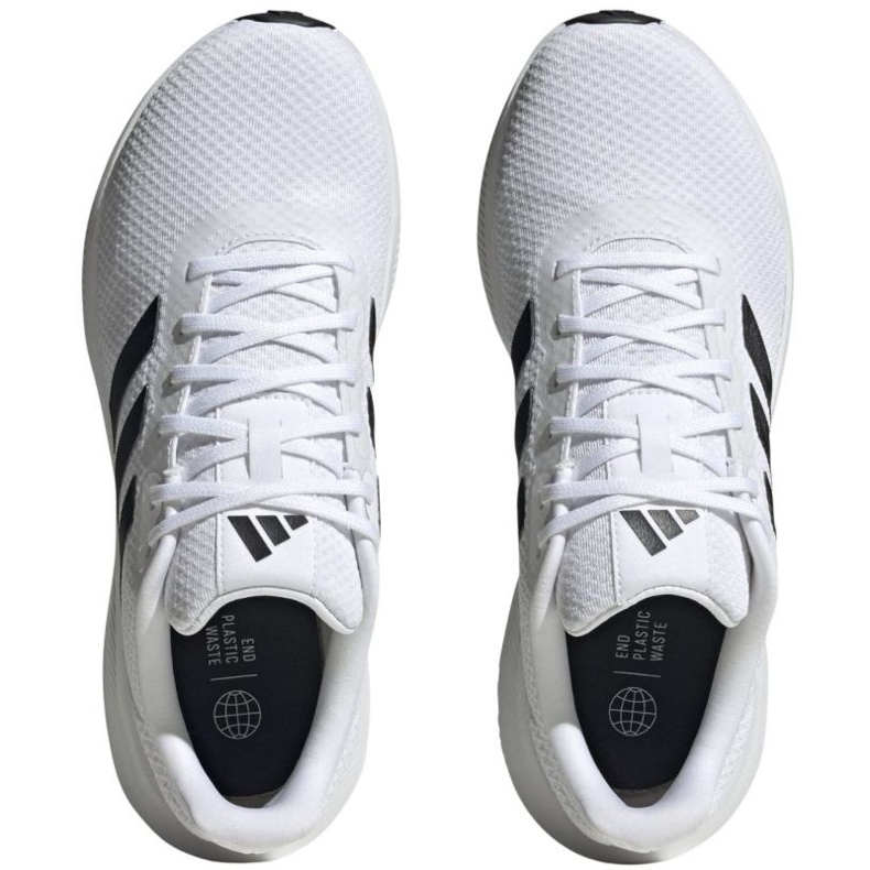 Scarpe da corsa Adidas Runfalcon 3.0 M HQ3789 bianca 1