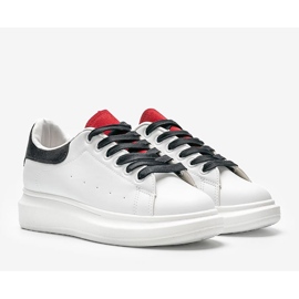 Sneakers con suola Chunky Lauryn bianche bianco 1