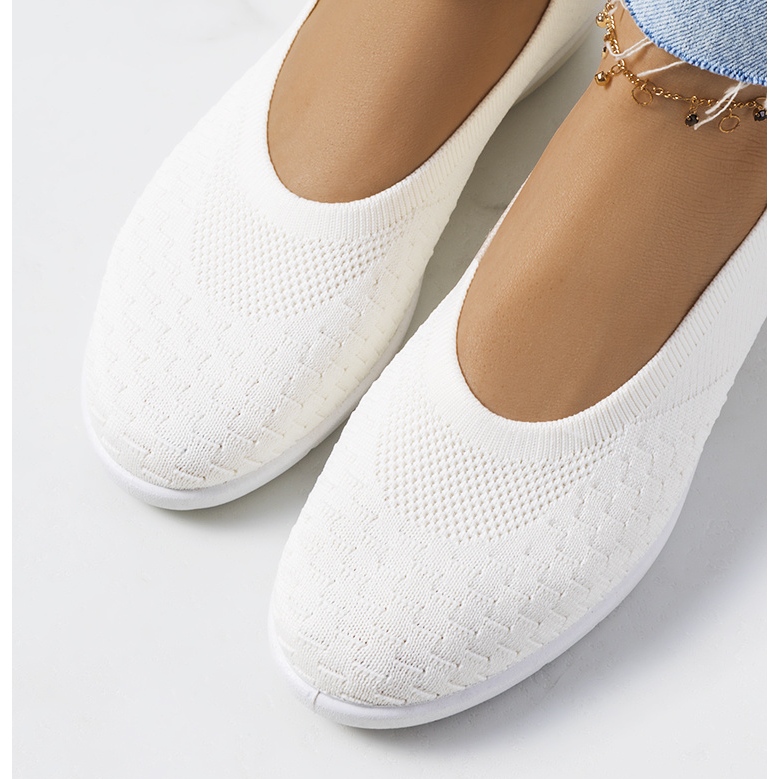 Sneakers beige da donna Bellion écru 1