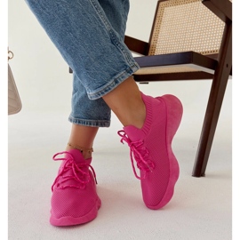 Sneaker sportive Roshni rosa scuro 2