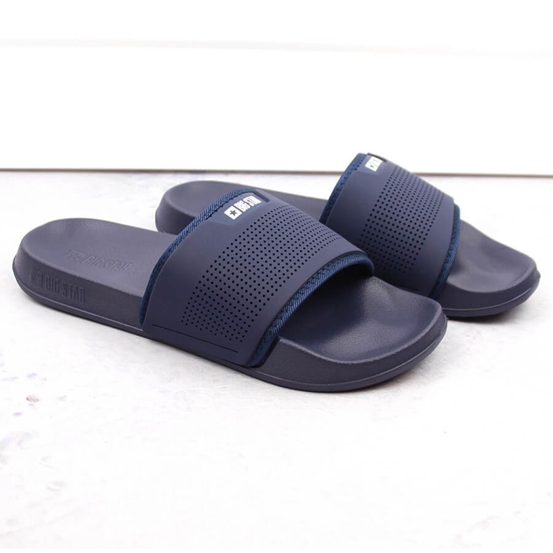 Infradito sportive da uomo blu navy Big Star NN174696 1
