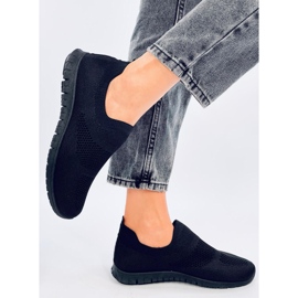 Colonne Scarpe da ginnastica a calzino nere nero 2