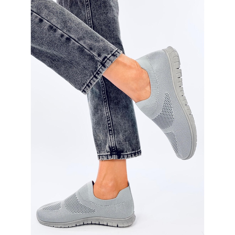 Colums Scarpe da ginnastica a calzino grigie grigio 2