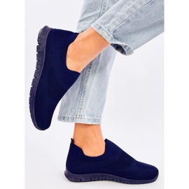 Colonne Scarpe da ginnastica a calzino blu 1