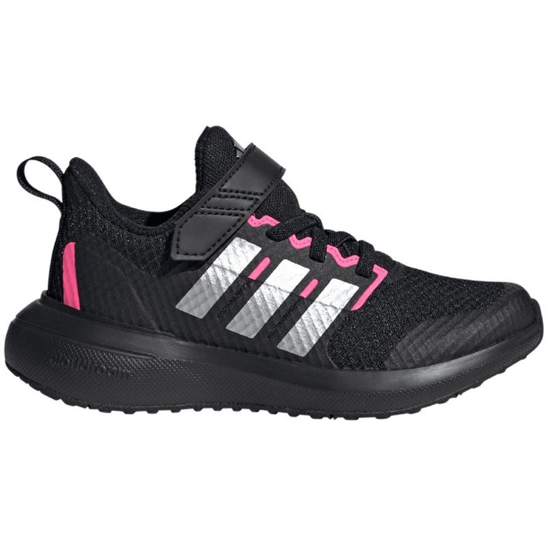 Scarpe Adidas FortaRun 2.0 El K Jr IG0418 nero 1