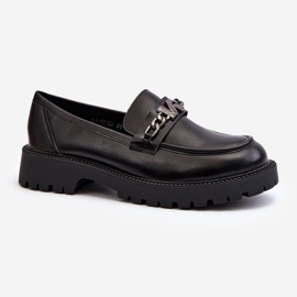 Vinceza Mocassini Tacco Piatto da Donna Neri Ezoma nero 2