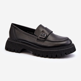 Vinceza Mocassini Da Donna Con Cinturino Flanila Nero 2
