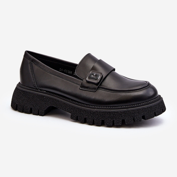 Vinceza Mocassini Da Donna Con Cinturino Flanila Nero 2