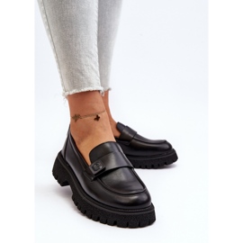 Vinceza Mocassini Da Donna Con Cinturino Flanila Nero 1