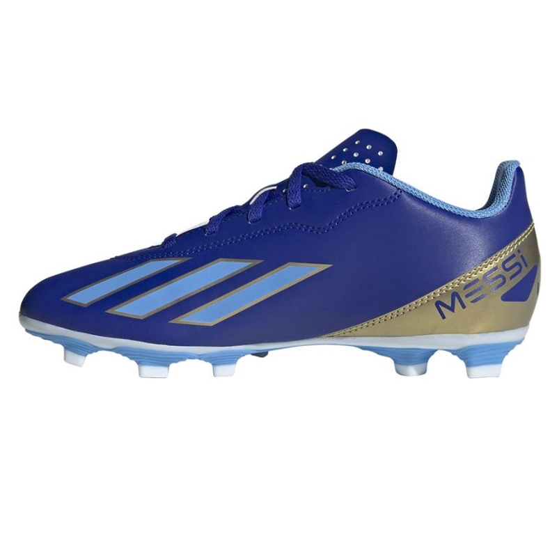 Scarpe Adidas X Crazyfast Club Messi Jr FxG ID0720 blu 1