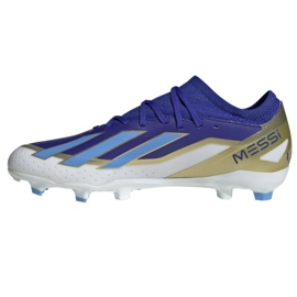 Scarpe Adidas X Crazyfast League Messi Fg ID0712 blu 1