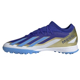 Scarpe Adidas X Crazyfast League Messi Tf ID0718 blu 1