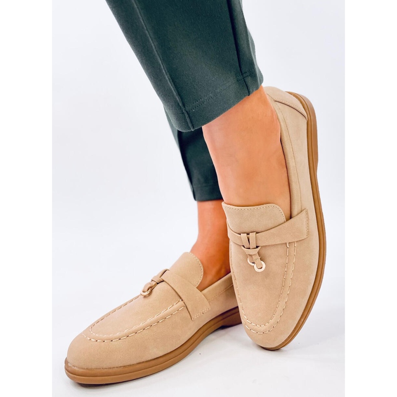 Mocassini da donna Antonisa Khaki beige 2