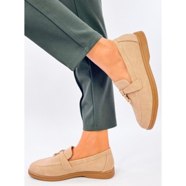 Mocassini da donna Antonisa Khaki beige 1