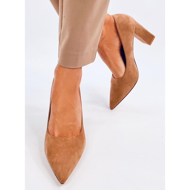 Décolleté a spillo Verizon Khaki beige 1