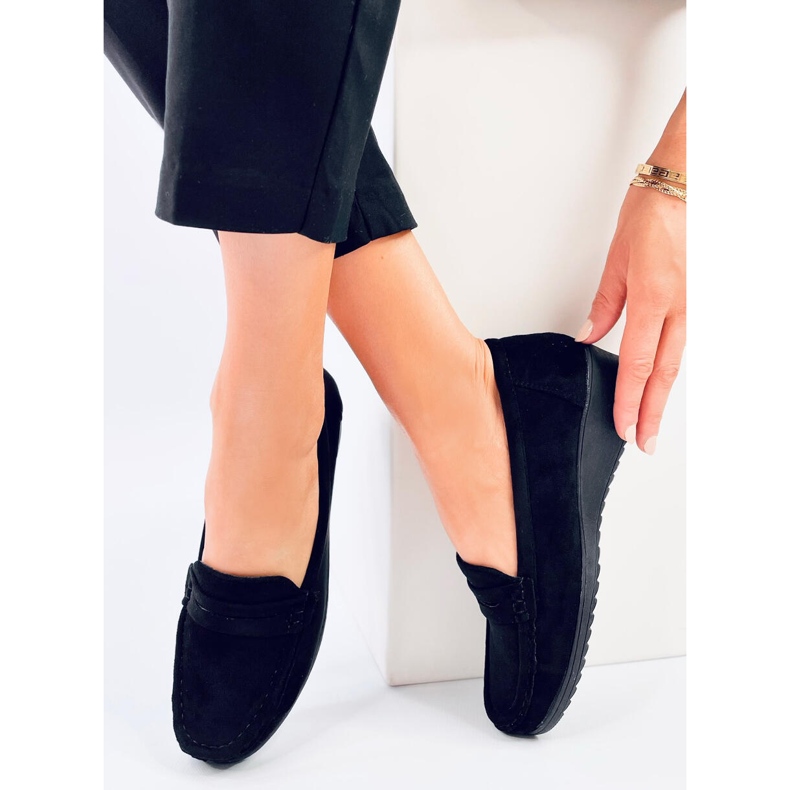 Vegar Mocassini con zeppa neri nero 2