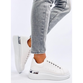 Raclei Sneakers da donna di colore bianco bianca 2