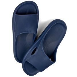 Infradito da piscina blu navy da donna e infradito da piscina per ragazzo 2