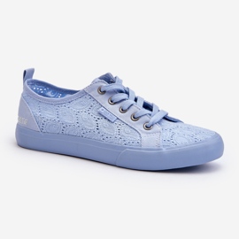 Sneakers traforate Big Star JJ274060 Blu 2