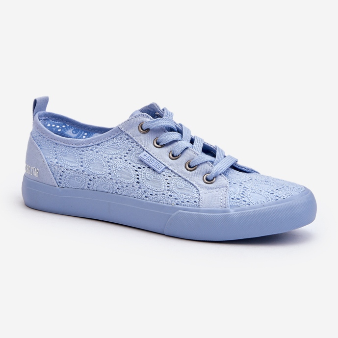 Sneakers traforate Big Star JJ274060 Blu 2