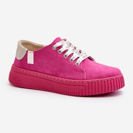 Sneakers da donna Memory Foam System Big Star NN276004 Fucsia rosa 2