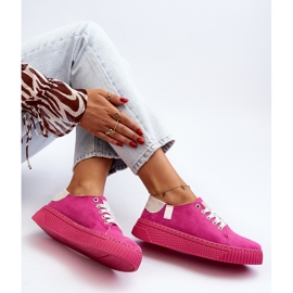 Sneakers da donna Memory Foam System Big Star NN276004 Fucsia rosa 1