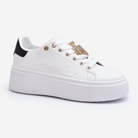 Sneakers Da Donna Bianche Con Decorazione Celedria bianca 2