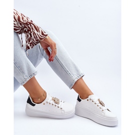 Sneakers Da Donna Bianche Con Decorazione Celedria bianca 1