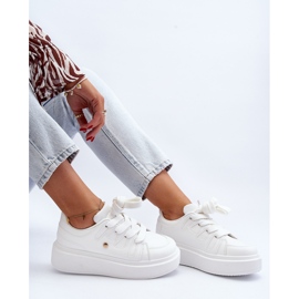 Sneakers Platform da Donna, Asylia Bianca bianco 1