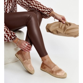 Espadrillas beige con lucentezza sulla piattaforma Caithlin 1