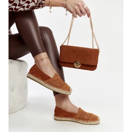Espadrillas traforate marroni di Gordana marrone 1