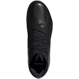Scarpe da calcio adidas X Crazyfast.1 Fg Jr IE6636 nero 1