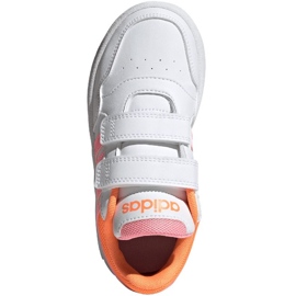 Scarpe Adidas Hoops 3.0 Cf C Jr H03862 bianca 1