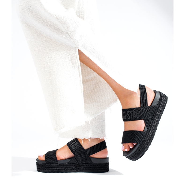 Sandali da donna Big Star LL274856 Neri nero 2