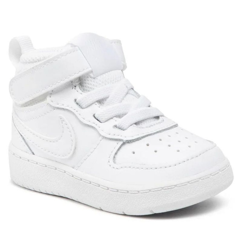 Scarpe Nike Court Borough Mid2 (TDV) Jr CD7784-100 bianco 1