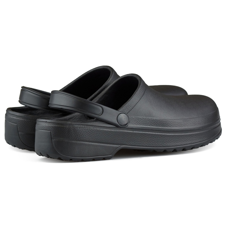 Infradito Kroksy lunghe di colore nero 1