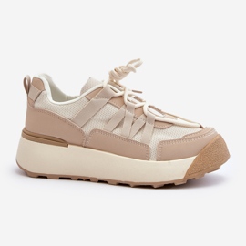 Scarpe Sportive da Donna Sneakers Beige Phyrena 2