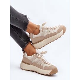 Scarpe Sportive da Donna Sneakers Beige Phyrena 1