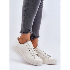 Scarpe da ginnastica da donna Big Star NN274850 Bianche bianca 2