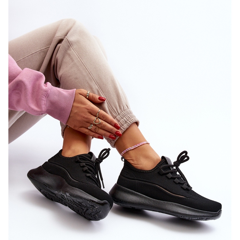 Scarpe sportive da donna Big Star NN274663 Nere nero 1