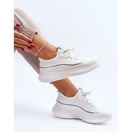 Scarpe sportive da donna Big Star NN274662 Bianche bianco 1