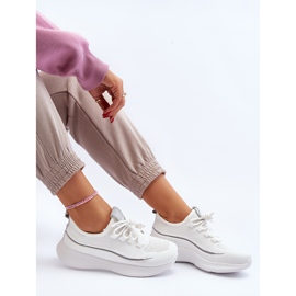 Scarpe sportive da donna Big Star NN274662 Bianche bianco 2