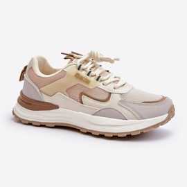Sneakers da Donna Big Star NN274A098 Beige 2