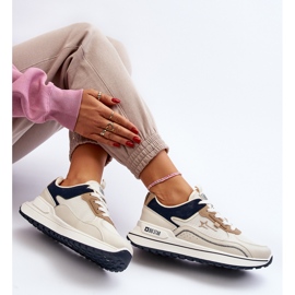 Sneakers da Donna Big Star NN274A092 Beige 2