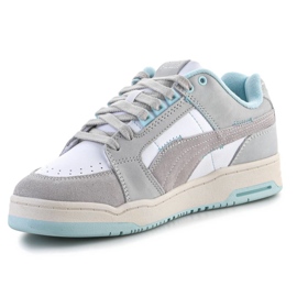 Scarpe sportive femminili puma slipstream lo cucito 386576-01 grigio 4