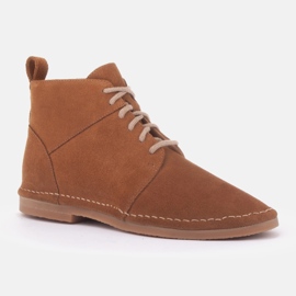 Marco Shoes Stivaletti con treccia marrone 1