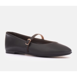 Marco Shoes Scarpette da ballo Emma nero 1