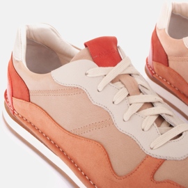 Marco Shoes Scarpe da ginnastica torinesi arancia 2