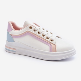 Sneakers Da Donna Con Glitter Rosa Elnami 1